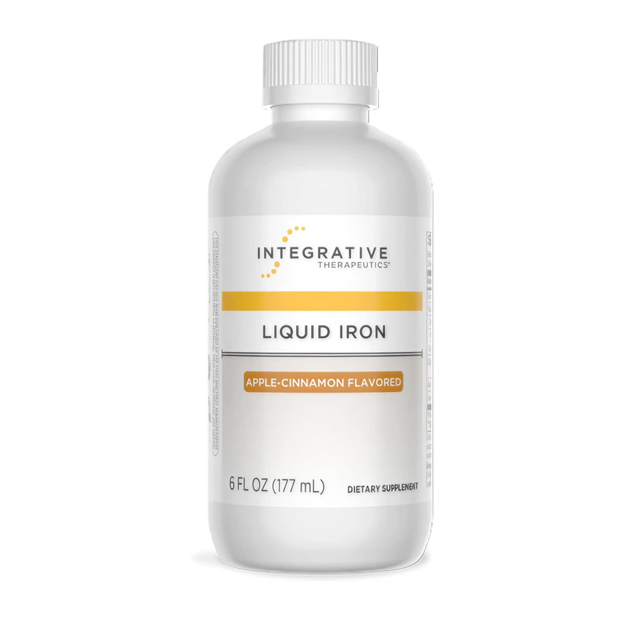 Integrative Therapeutics Liquid Iron, Apple Cinnamon, 6 fl oz