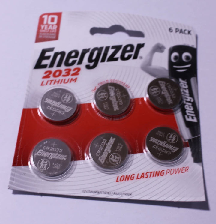 Energizer Max 2032 Battery, 6 Count