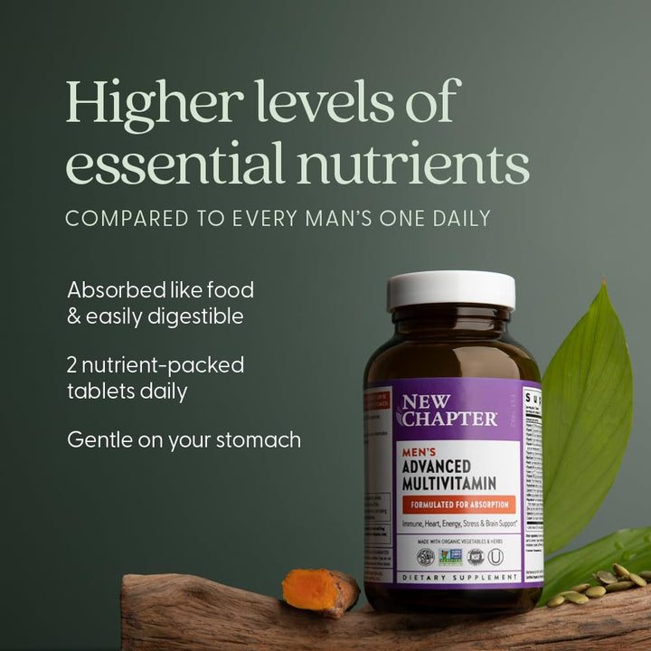 New Chapter Multi-Vitamin Dietary Supplement, 120 Count