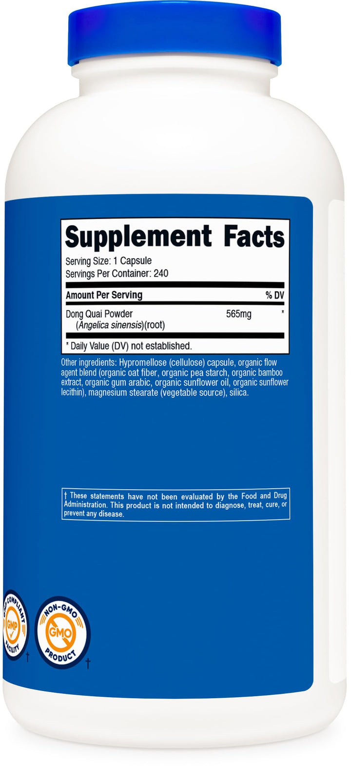 Nutricost Dong Quai 565 mg
