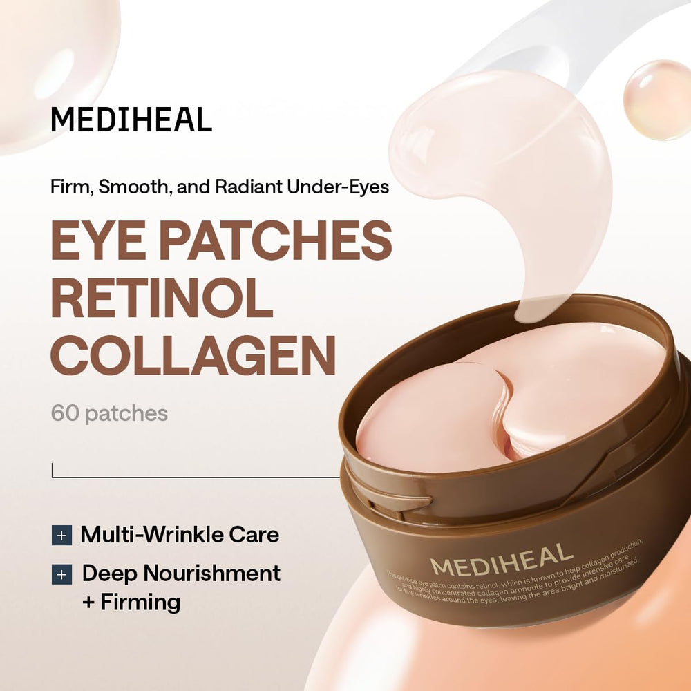 MEDIHEAL Retinol Collagen Eye Ampoule Patch, 103 g