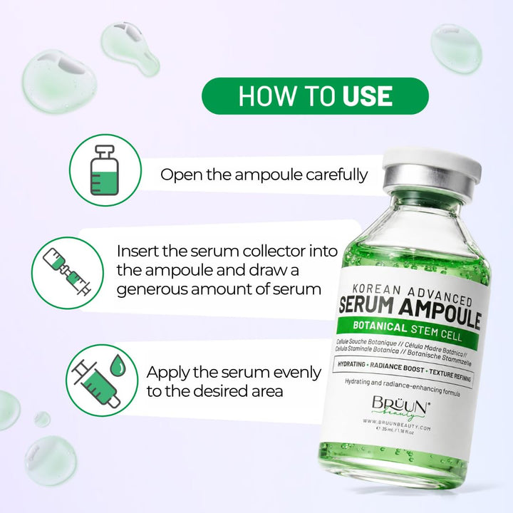 BRÜUN Control Botanical Stem Cell Ampoule, 1.18 fl oz