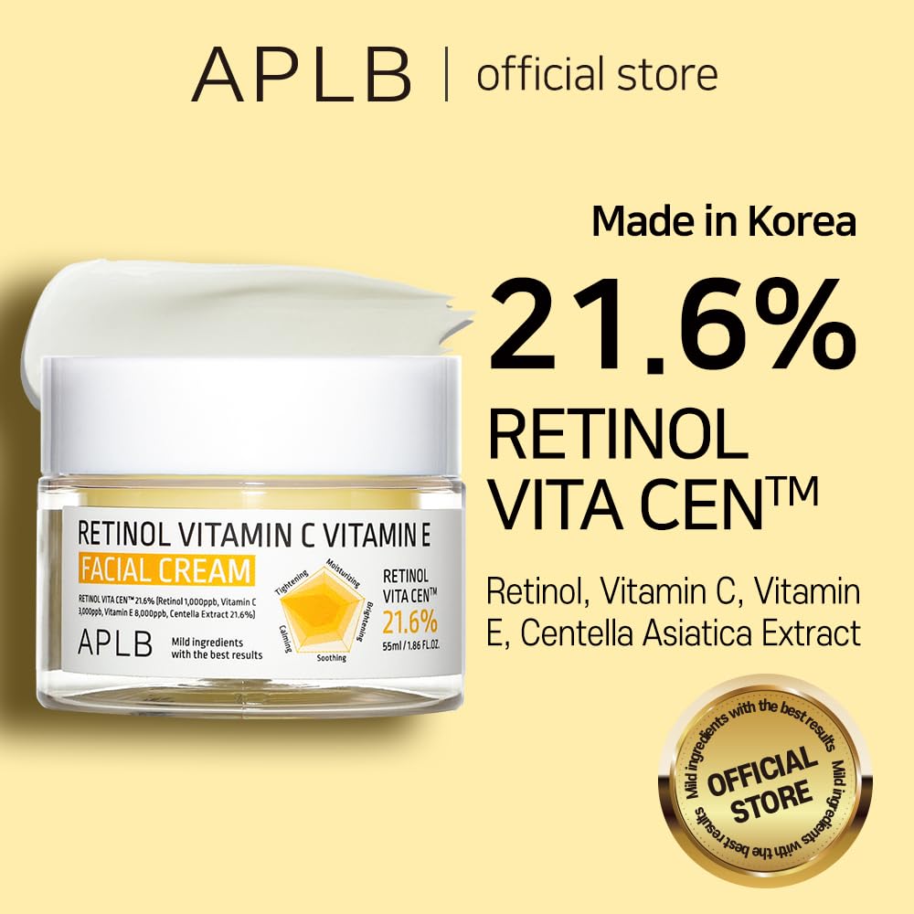 APLB Retinol Vita Cen Facial Cream, 1.86 fl oz