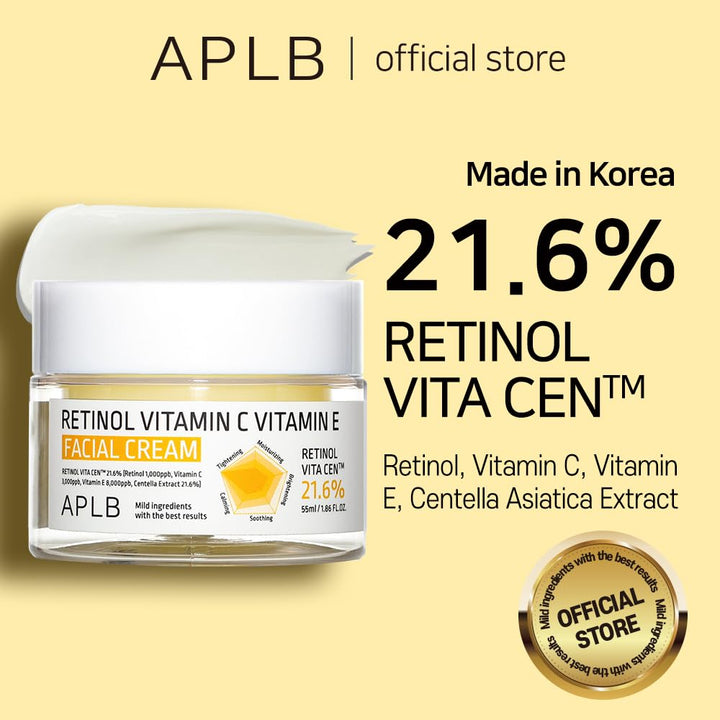 APLB Retinol Vita Cen Facial Cream, 1.86 fl oz