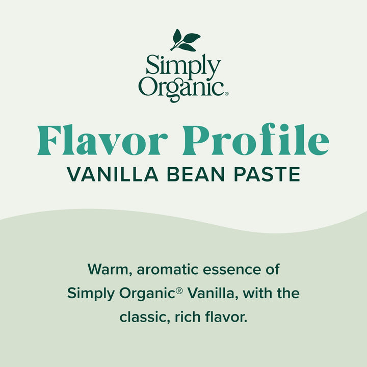 Simply Organic Vanilla Bean Paste, 4 oz