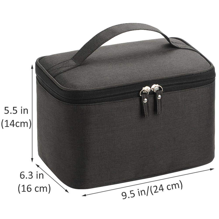 HOYOFO Makeup Bag, Black