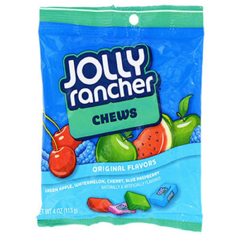 Jolly Rancher Chews, Assorted Fruit, 4 oz