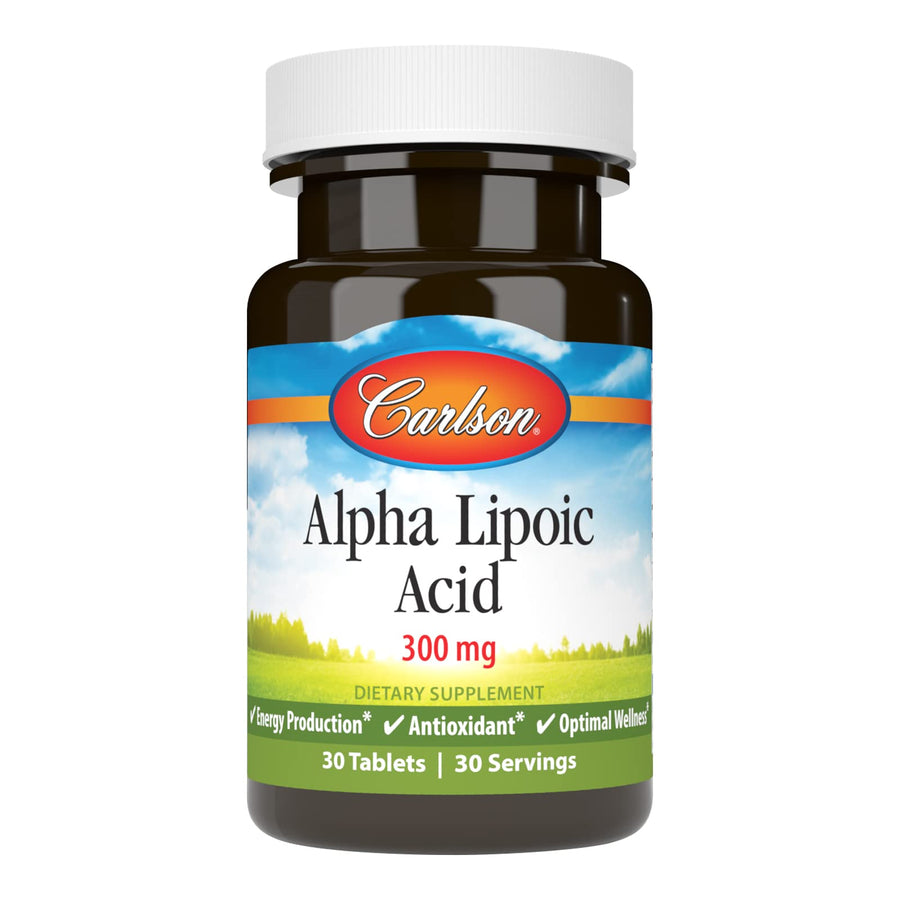 Carlson Alpha Lipoic Acid, 300 mg, 90 Count