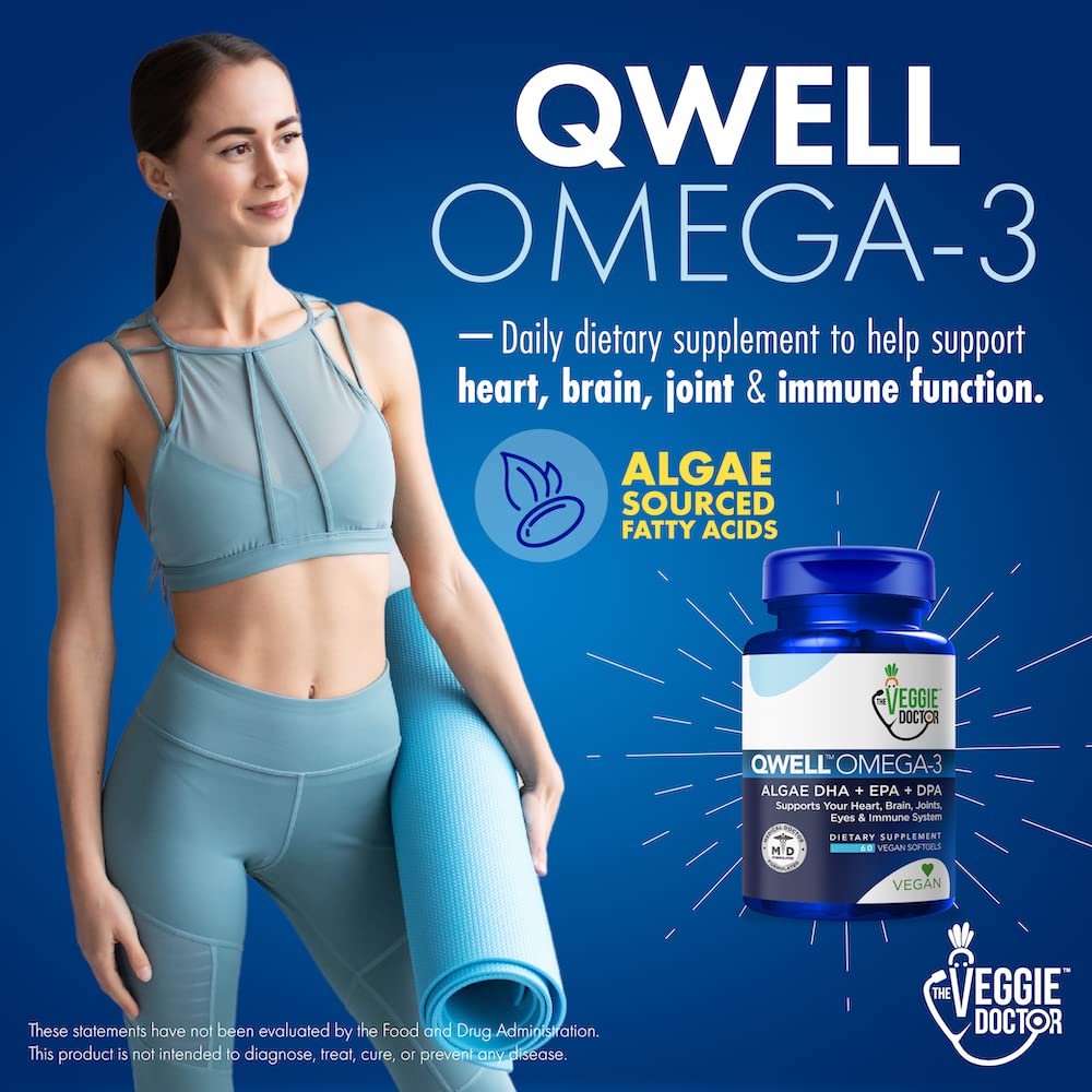 The Veggie Doctor Vegan Omega 3 Supplement