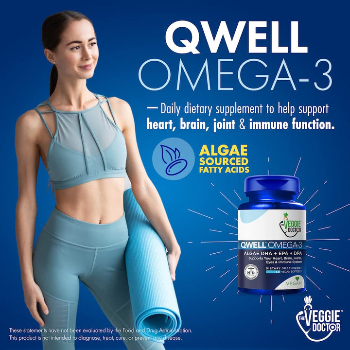 The Veggie Doctor Vegan Omega 3 Supplement
