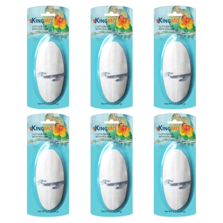 Jmxu's Bird Cuttlebone for Parakeets, 5 in-5.5 in, 6 Count