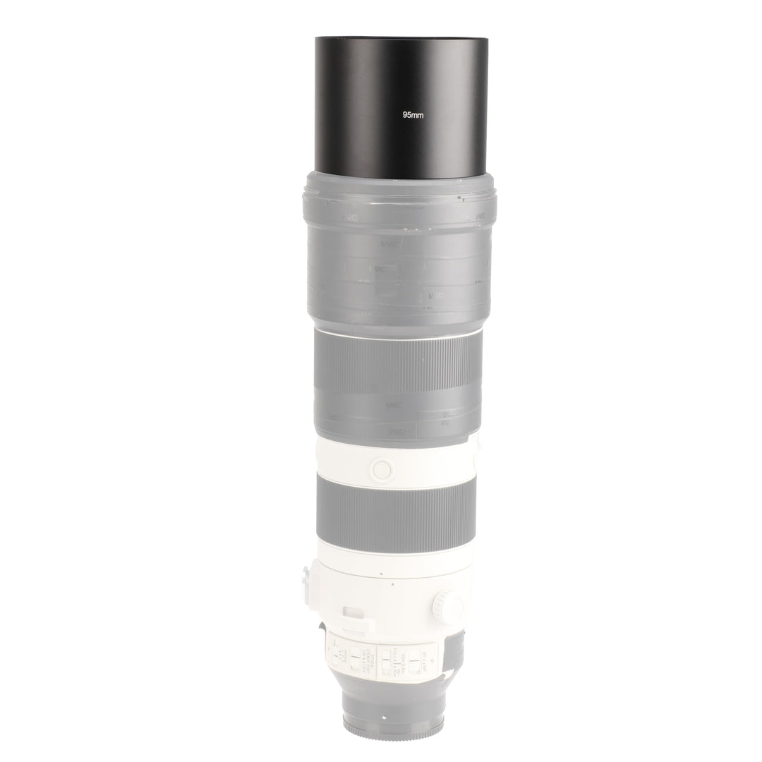 FocusFoto Telephoto Tele Lens Hood, 95mm