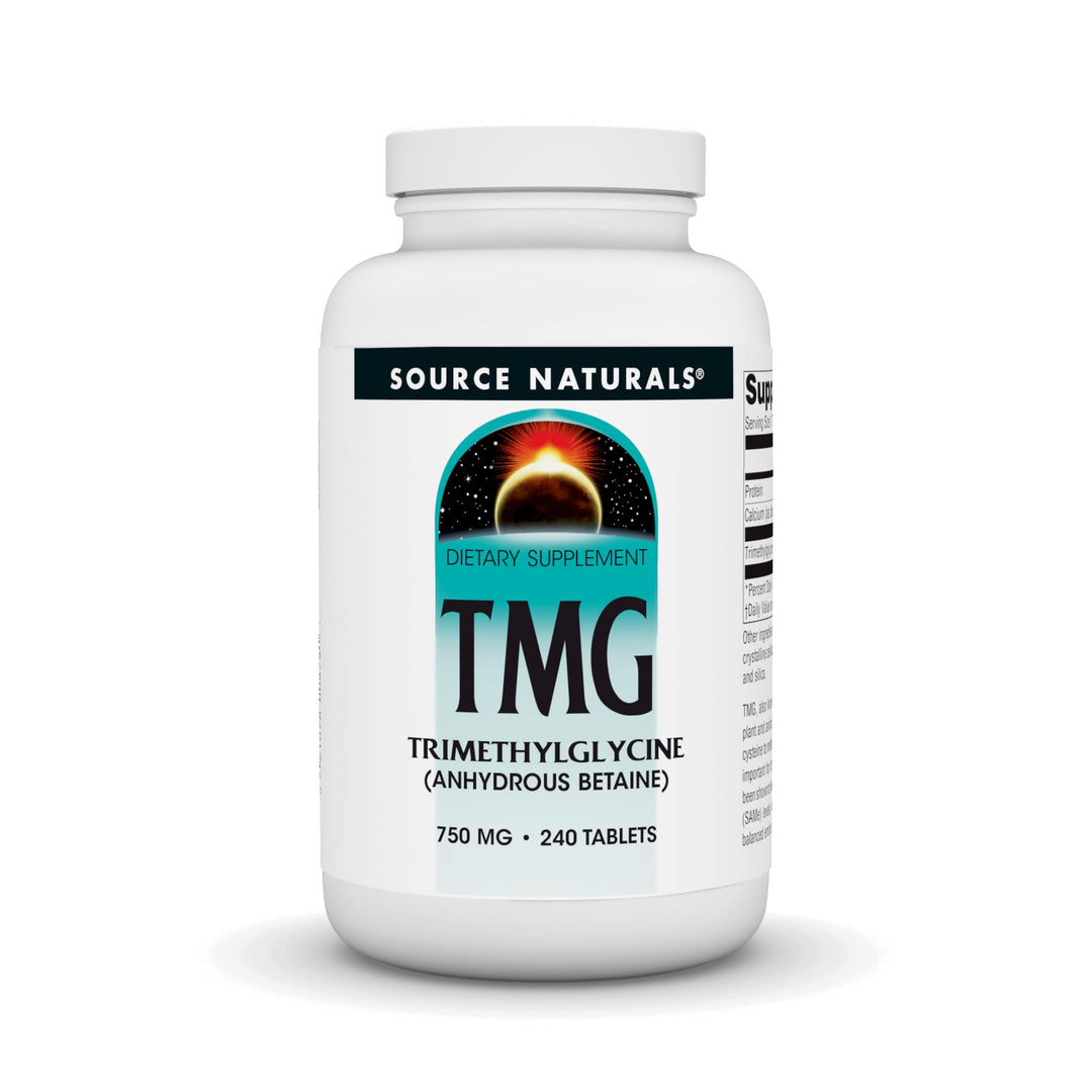Source Naturals TMG Trimethylglycine, 750 mg, 240 Count