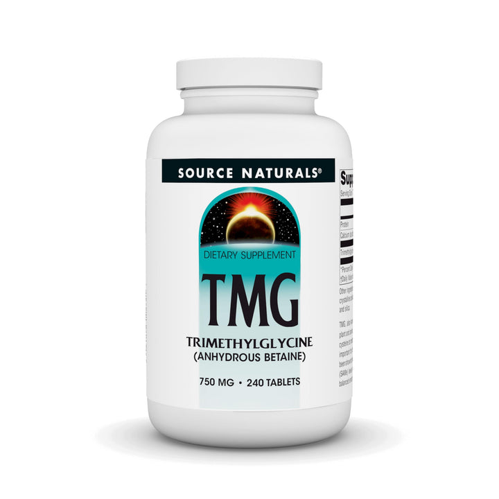 Source Naturals TMG Trimethylglycine, 750 mg, 240 Count