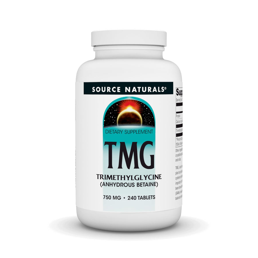Source Naturals TMG Trimethylglycine, 750 mg, 240 Count