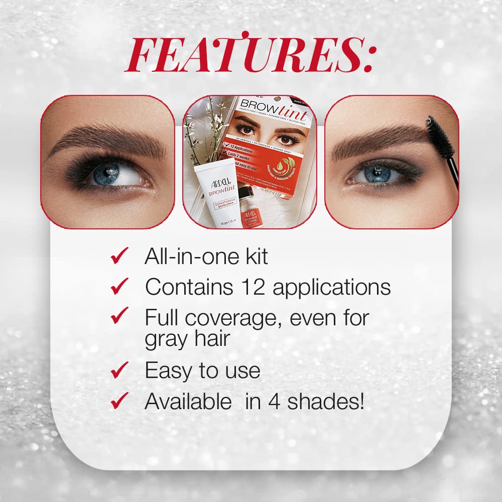 Ardell Brow Tint, Dark Brown
