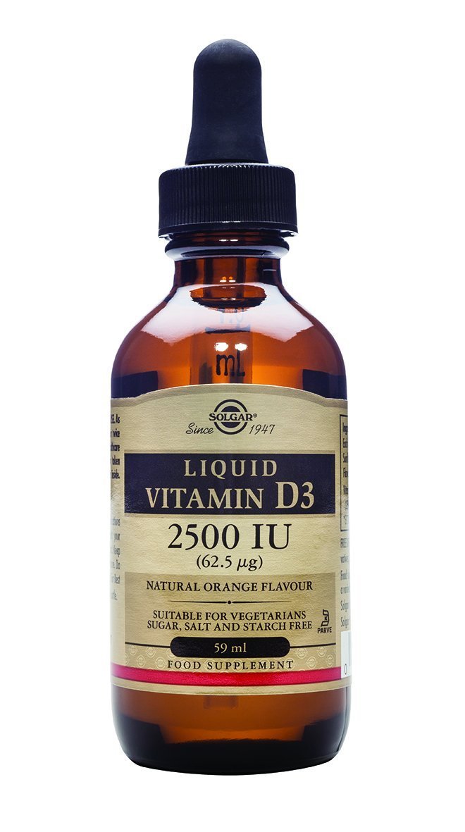 Solgar Liquid Vitamin D3, 5000 IU, 2 oz