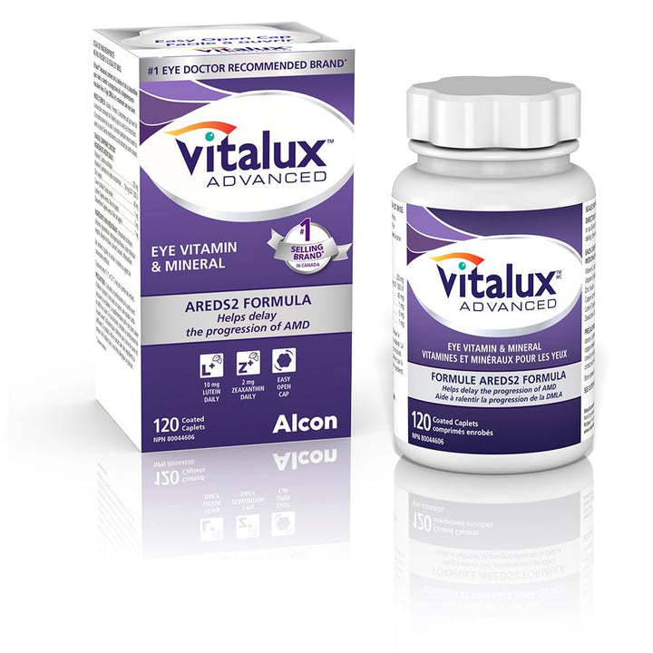 Vitalux Advanced Ocular Multivitamin, 120 Count