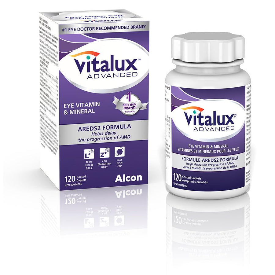 Vitalux Advanced Ocular Multivitamin, 120 Count