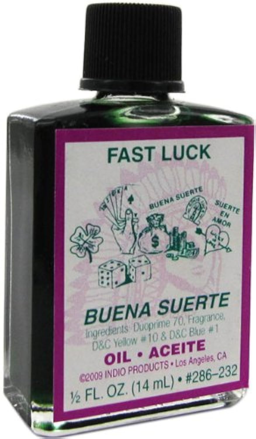 INDIO Fast Luck Oil, 1/2 fl oz