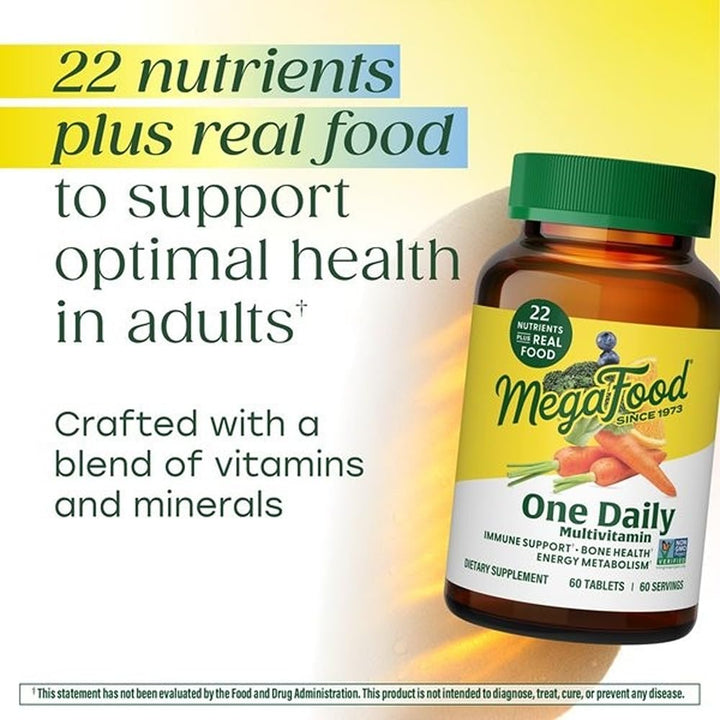 Megafood One Daily Multivitamin, 60 Count