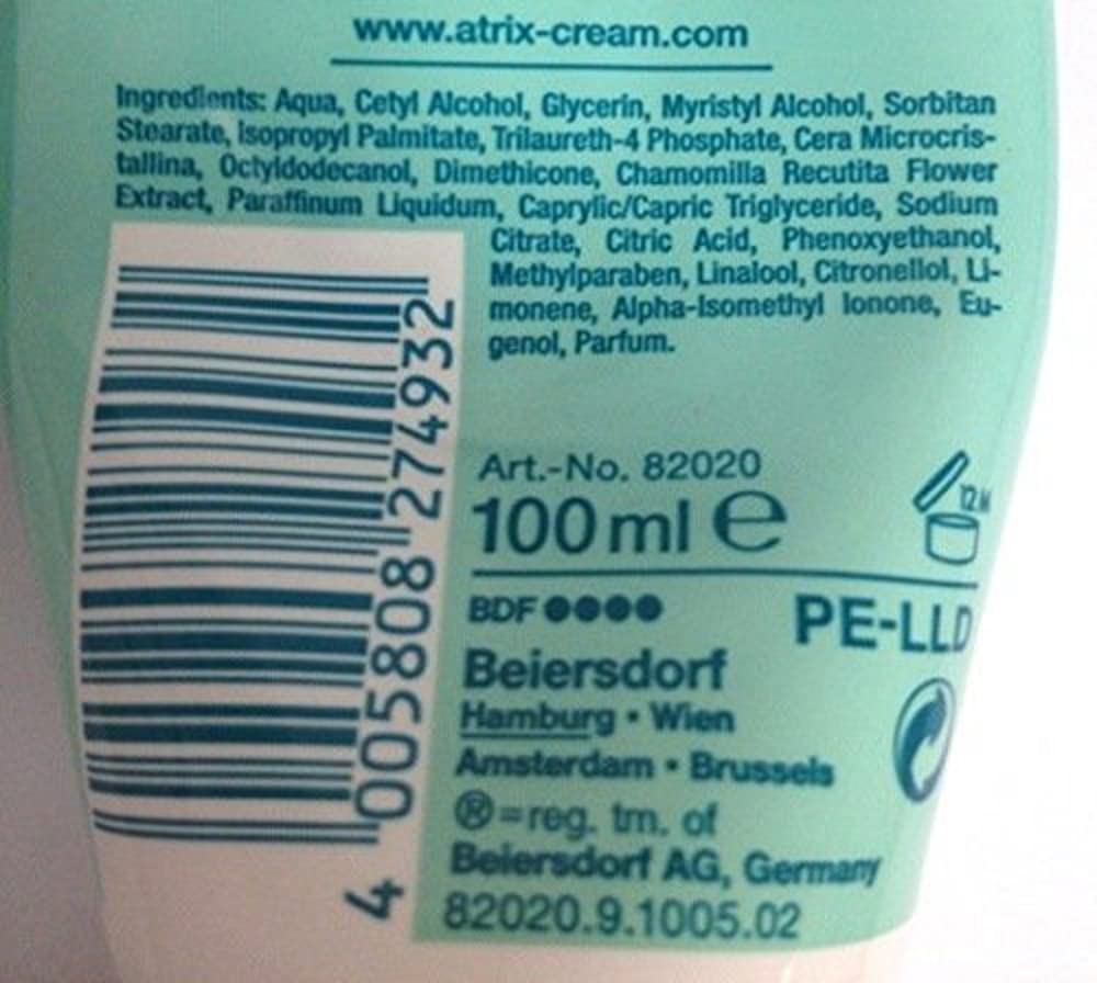 Atrix Intensive Protection Hand Cream, 100 ml