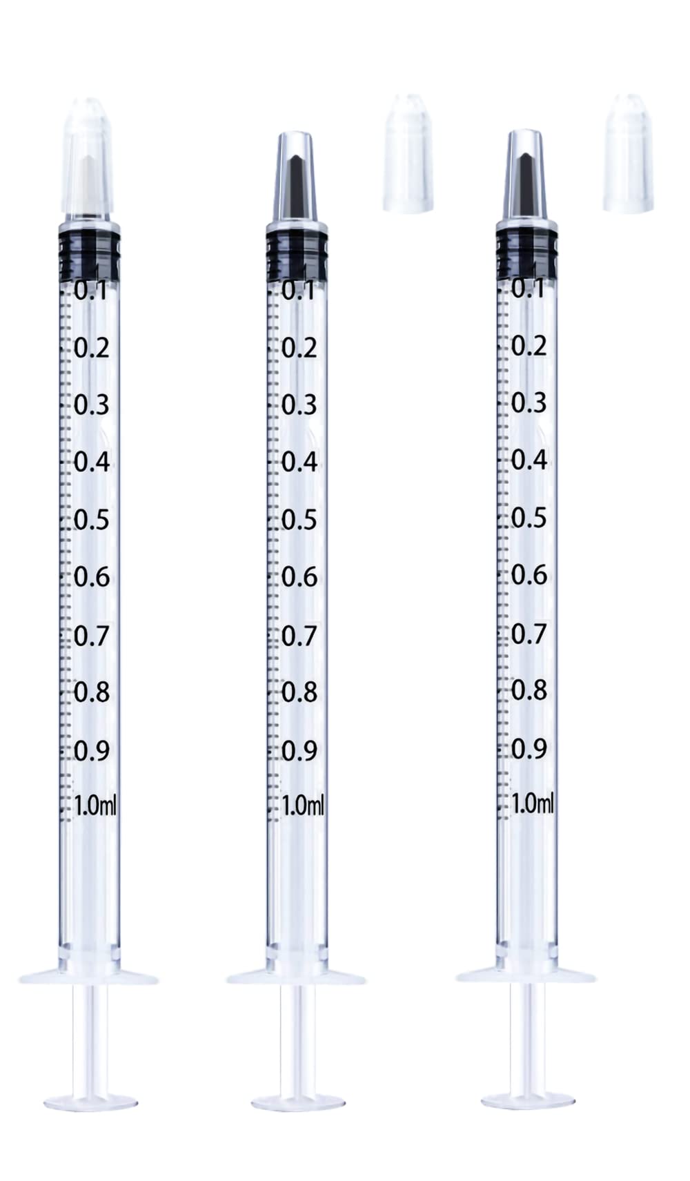 HiMo Syringe with Cap, 3 Count