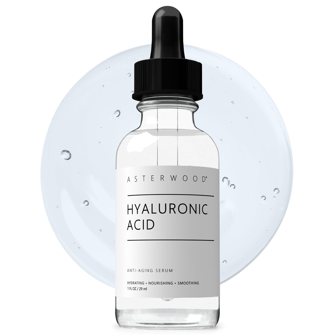 ASTERWOOD Pure Organic Hyaluronic Acid Serum, 20%, 1 oz