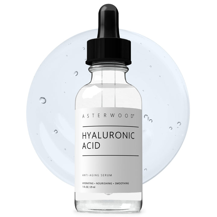 ASTERWOOD Pure Organic Hyaluronic Acid Serum, 20%, 1 oz