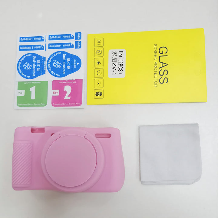 Yisau Camera Case for Sony ZV-1, Pink