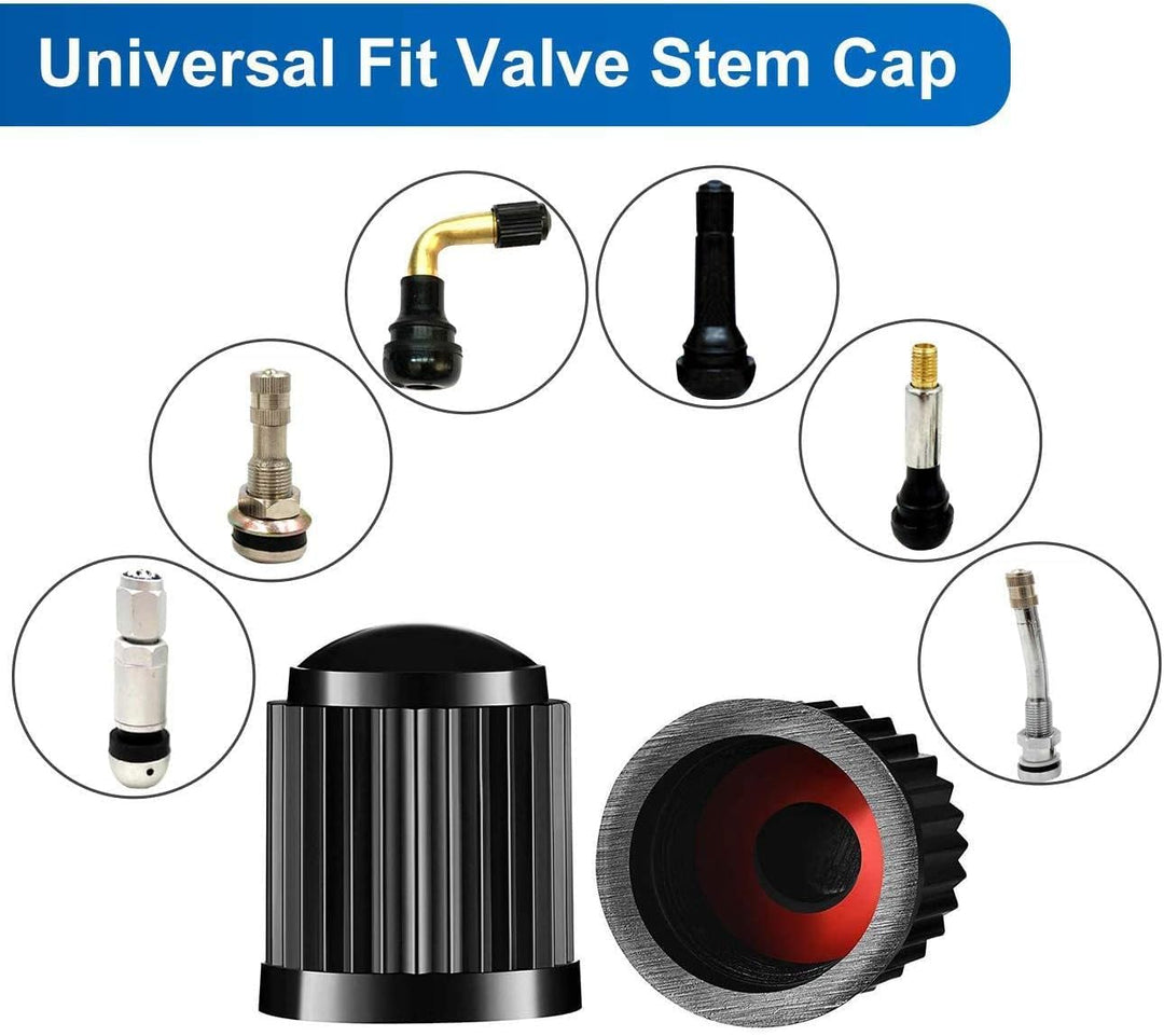 mirito Valve Caps, 12 Count
