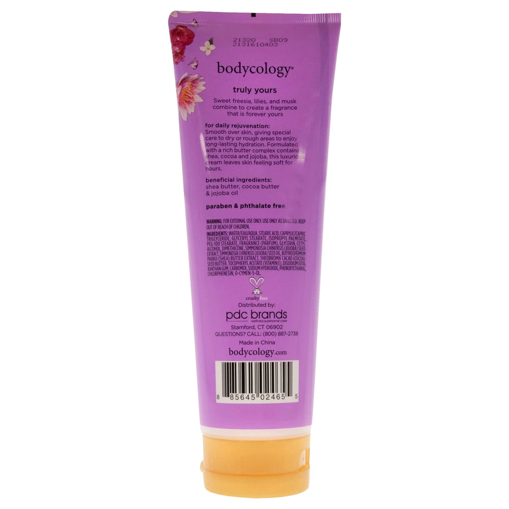 Bodycology Truly Yours Moisturizing Body Cream, 8 oz