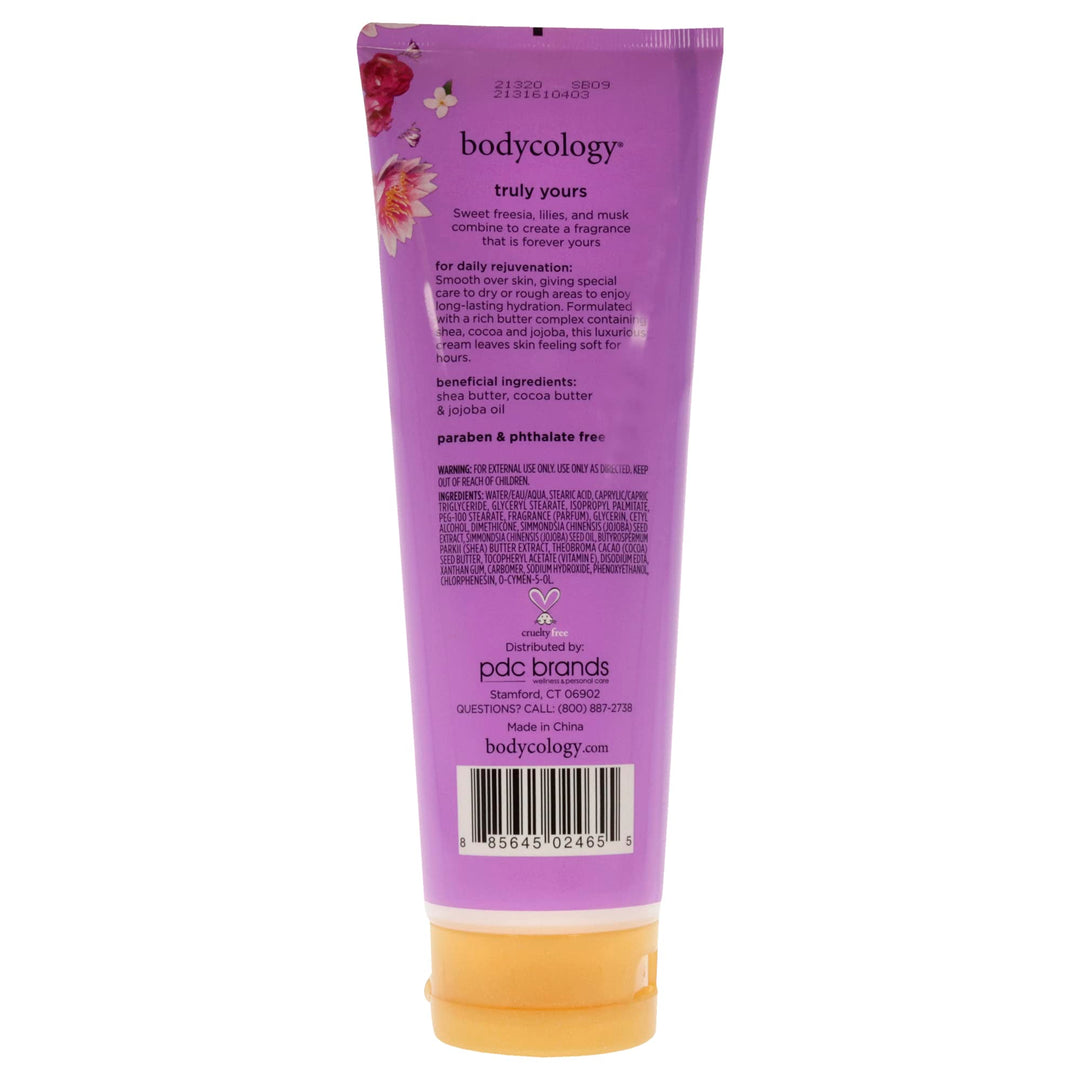 Bodycology Truly Yours Moisturizing Body Cream, 8 oz
