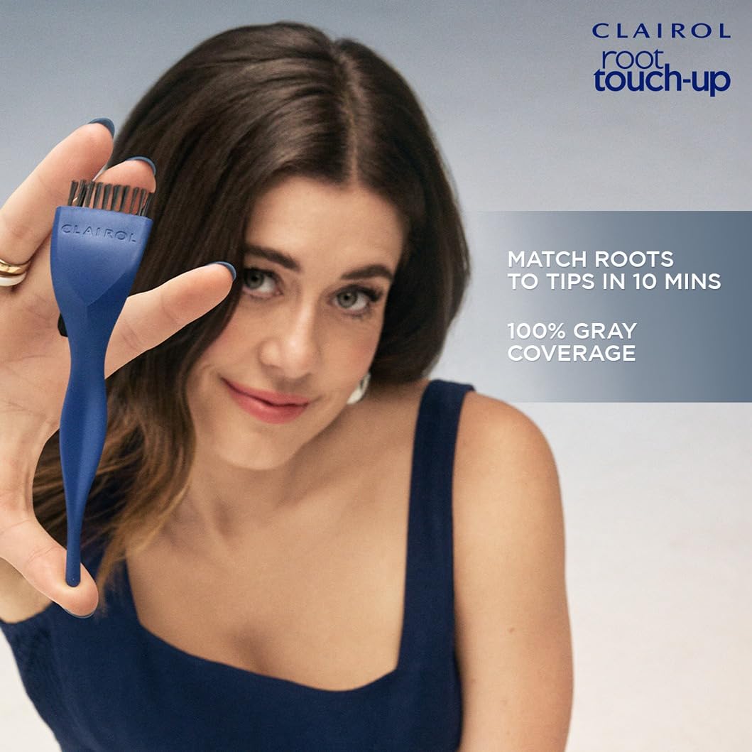 Clairol Nice n Easy Root Touch-Up Permanent Color, Medium Brown, 1 Count