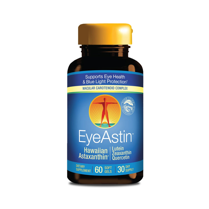 Nutrex Hawaii Eyeastin MD Formula, Pure Natural Astaxanthin, 60 Count