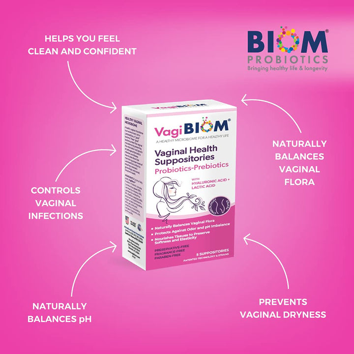 VagiBiom Lactobacillus Suppository
