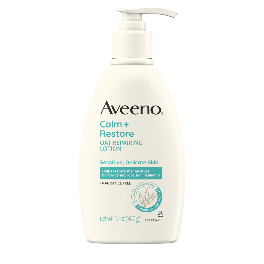 Aveeno Restorative Skin Therapy Moisturizing Oat Repairing Cream, 12 oz