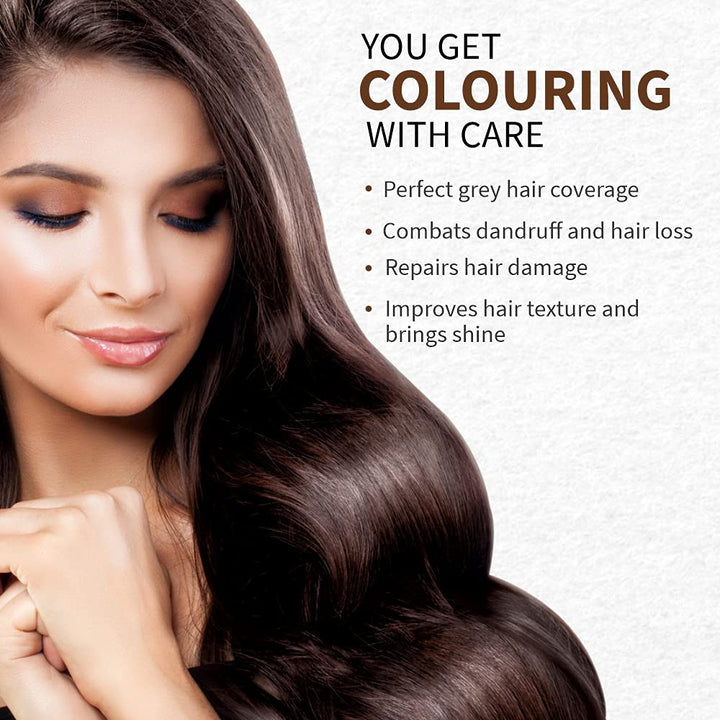 INDUS VALLEY Bio Organic Natural Henna Hair Color, Chocolate, 100 g
