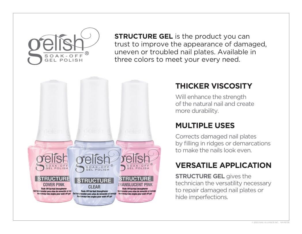 Gelish Brush On Structure Gel, Cover Pink