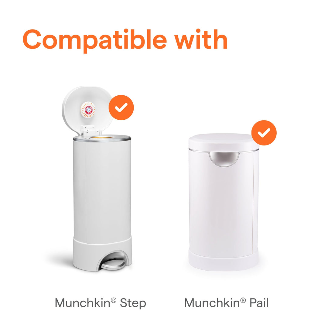 Munchkin Arm & Hammer Diaper Pail, Pack of 1