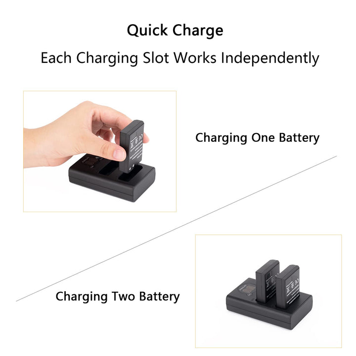 PHOLSY Camera Battery Charger, EN-EL14