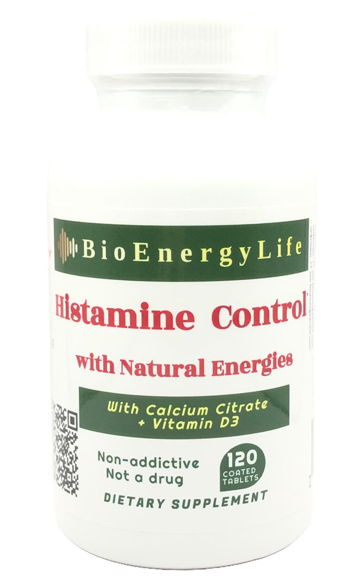 BioEnergyLife Histamine Control Tablets, 120 Count
