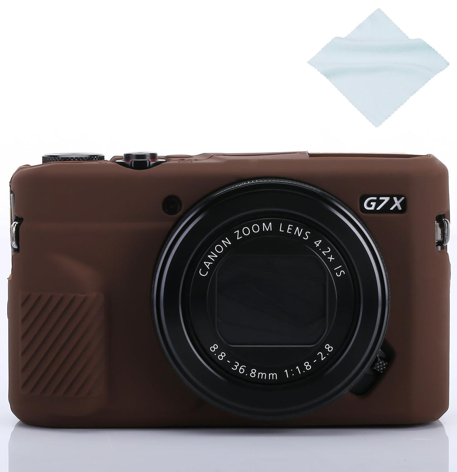 Yisau G7X Mark II Camera Case, Coffee