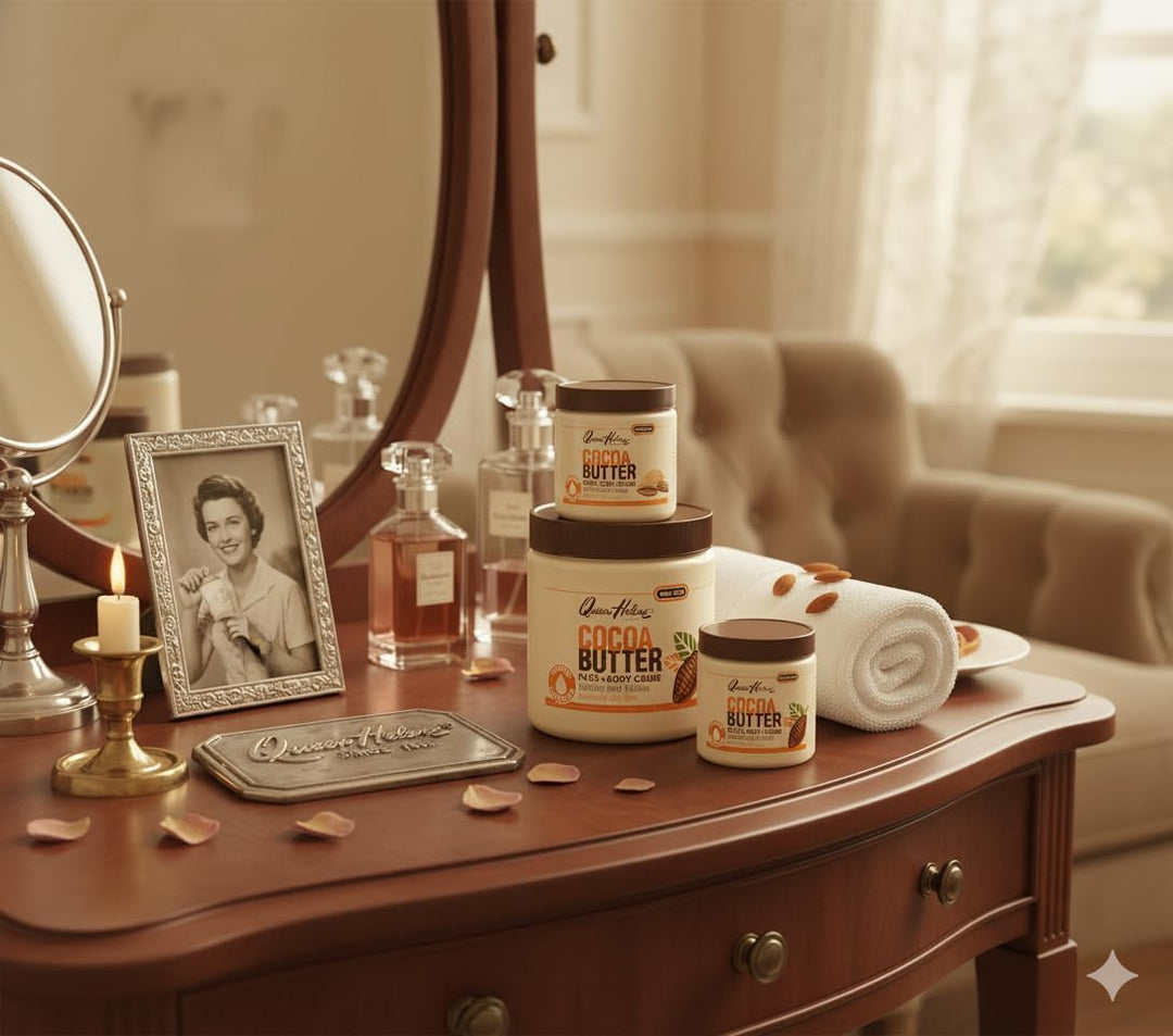 Queen Helene Cocoa Butter Face & Body Cream, 4.8 oz