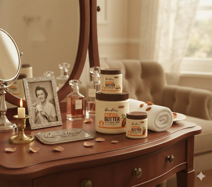Queen Helene Cocoa Butter Face & Body Cream, 4.8 oz