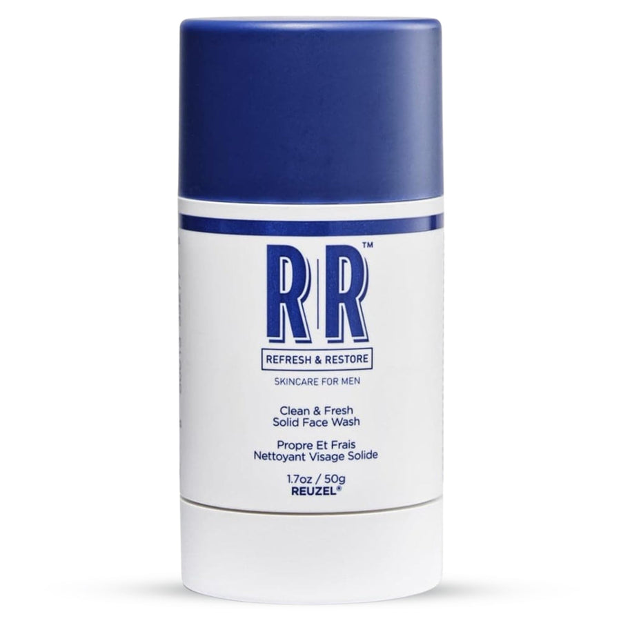 REUZEL Clean And Fresh Solid Face Wash Stick, Light Masculine Scent, 1.7 oz