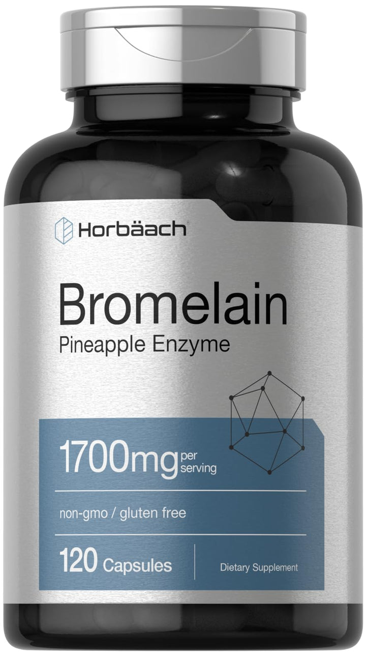 Horbäach Bromelain, 1700 mg, 120 Count