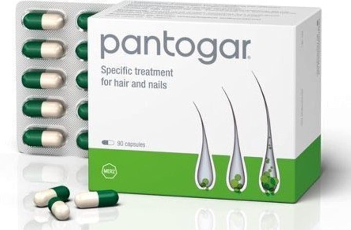 Pantogar Hair and Nail Treatment, 90 Count
