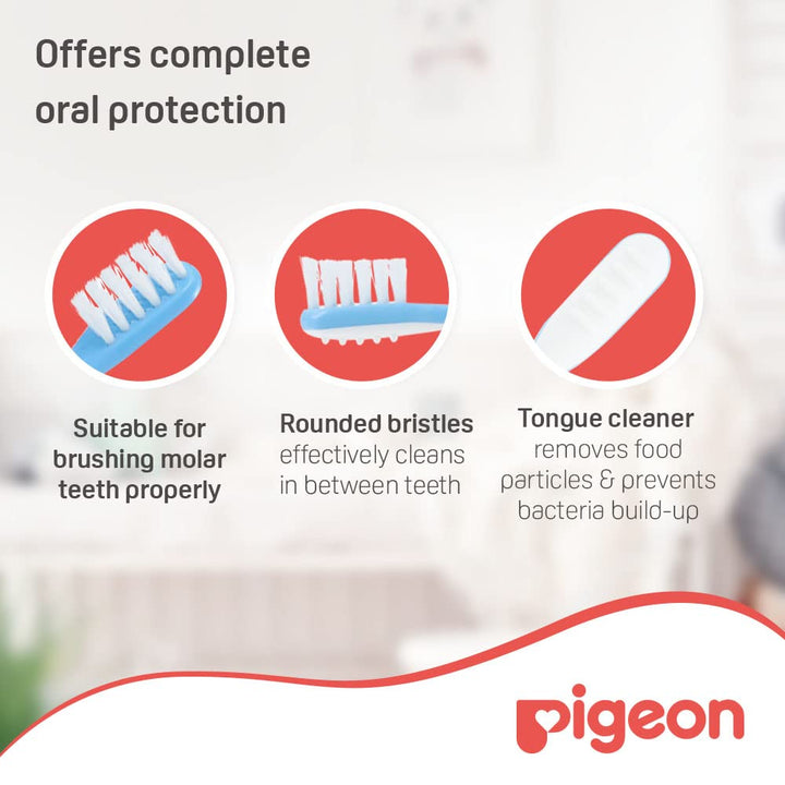 Pigeon Training Toothbrush, Blue