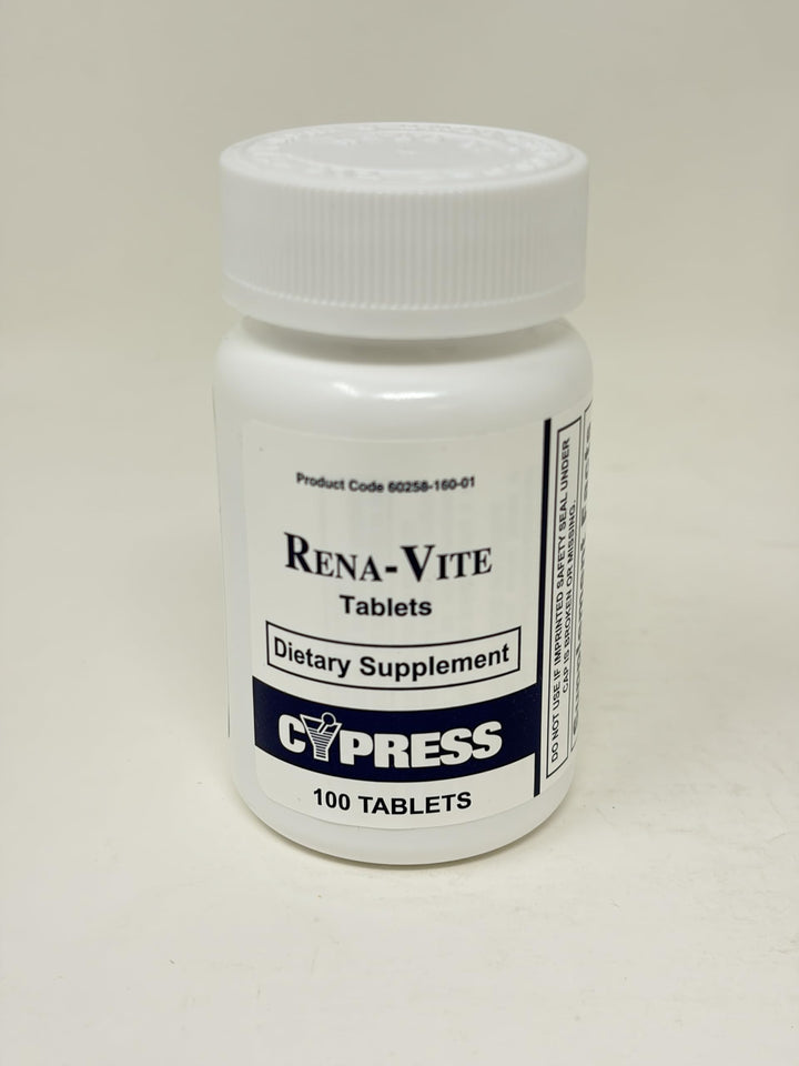 CYPRESS PHARMA (CS) Rena-Vite Tablets, 100 Count